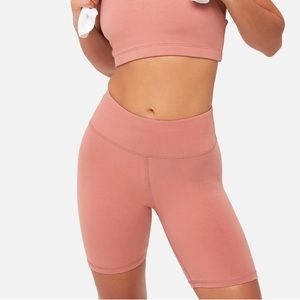 MATE the Label rose biker shorts